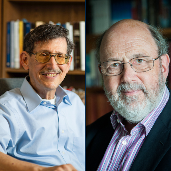 Mark Kinzer (left) and N.T. Wright (right) 